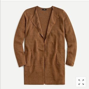 NWT Juliette sweater blazer in linen blend